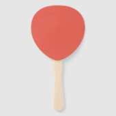 Éventail Custom Tear Drop Fan – Fire Opal Bold (Dos)