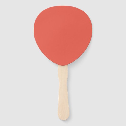 Éventail Custom Tear Drop Fan – Fire Opal Bold (Devant)