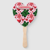 Éventail Custom turtle pattern  wrapping paper (Devant)