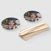 Éventail Customisé Tout sur la photo, le nom et la classe (Non-assemblé)