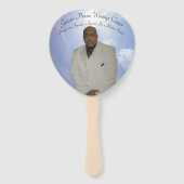 Éventail Customisez votre fan de l'église (Devant)