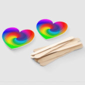 Éventail Cute Colorful Tie (Non-assemblé)