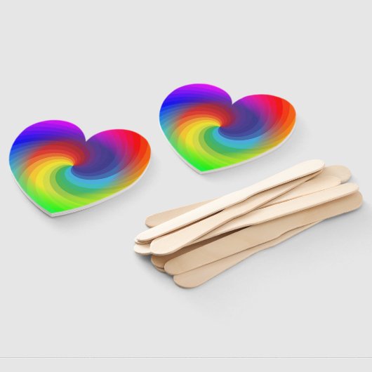 Éventail Cute Colorful Tie (Non-assemblé)