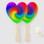 Éventail Cute Colorful Tie (Devant et derrière)