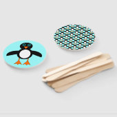 Éventail Cute Penguin (Non-assemblé)