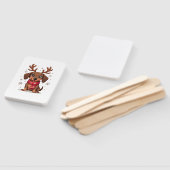 Éventail Dachshund Winter Joy (Non-assemblé)