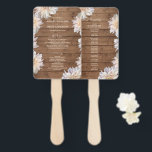 Éventail Dahlia Pink Floral Rustic Wood Wedding Programme<br><div class="desc">Abondante fleur de dahlia rose programme de mariage floral ventilateur à main avec élégante calligraphie script et typographie moderne sur un arrière - plan de grange de bois rustique. Ajoutez simplement les détails de votre mariage. Conçu exclusivement pour vous par Happy Dolphin Studio. Si vous avez besoin d'aide ou de...</div>