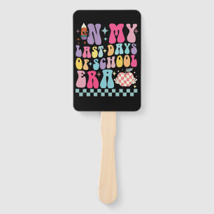 Éventail Dans mes Dernières journées de l'ère scolaire la v