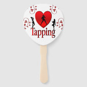 Éventail Danse I Heart Tap (Devant)