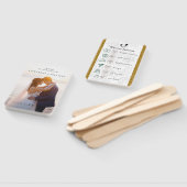 Éventail de bienvenue de mariage PHOTO (Non-assemblé)