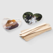 Éventail de bienvenue pour mariage PHOTO (Non-assemblé)