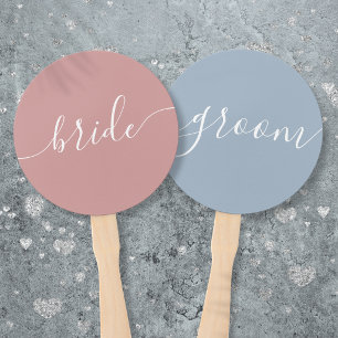Éventail de jeu de mariage pour la mariée ou le ma