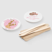 Éventail de la vache fille à la mariée, douche nuptiale sty (Non-assemblé)