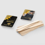 Éventail de main élégant pour la remise des diplôm (Non-assemblé)