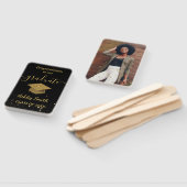 Éventail de main élégant pour la remise des diplôm (Non-assemblé)