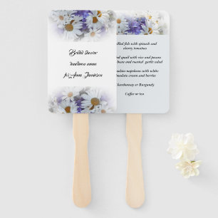 Éventail Déjeuner sous la douche nuptiale Ensemble de venti