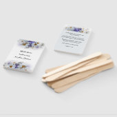 Éventail Déjeuner sous la douche nuptiale Ensemble de venti (Non-assemblé)