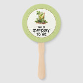 Éventail Derby à jus de menthe (Devant)