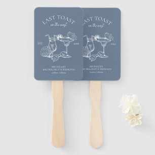 Éventail Dernier Toast Sur La Côte Bachelorette Fête