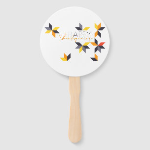Éventail Design moderne et gai du Bon thanksgiving
