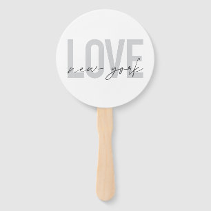 Éventail Design moderne, urbain, cool simple design de Love