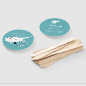 Éventail Destination mariage Chypre (Non-assemblé)