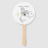 Éventail Destination Mariage en Thaïlande (Devant)