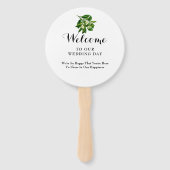 Éventail Destination Mariage Floride (Dos)