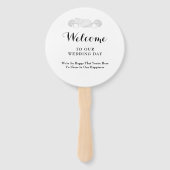 Éventail Destination Mariage Ibiza (Dos)