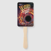 Éventail Dévoré par la gravité Trou noir Halloween Horreur (Dos)