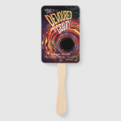 Éventail Dévoré par la gravité Trou noir Halloween Horreur (Devant)