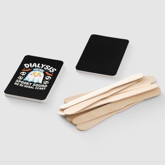 Éventail Dialysis Nephrology Nurse Cute Halloween Spooky Es (Non-assemblé)