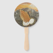 Éventail Dieu Répond Aux Prières Fans À La Main (Dos)