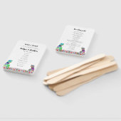 Éventail Dinosaur 2 Grooms Gay Wedding Day Program (Non-assemblé)