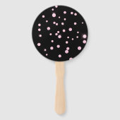 Éventail Dirty 30 Pink Coquette fête d'anniversaire (Dos)