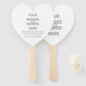 Éventail do-it-yourself (Autres options) - (Devant et derrière)