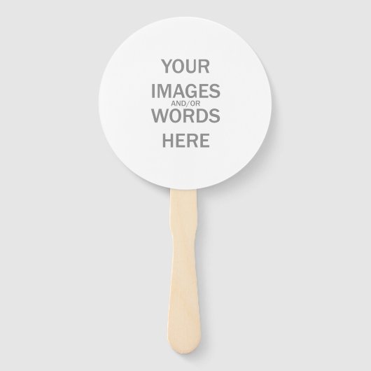 Éventail do-it-yourself (Autres options) - (Dos)