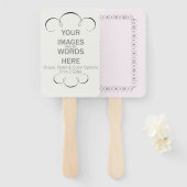 Éventail do-it-yourself (Autres options) - (Devant et derrière)