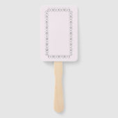 Éventail do-it-yourself (Autres options) - (Dos)