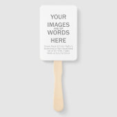 Éventail do-it-yourself (Autres options) - (Devant)