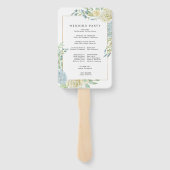 Éventail do-it-yourself Chic Rose Hydrangea Programme de ma (Dos)