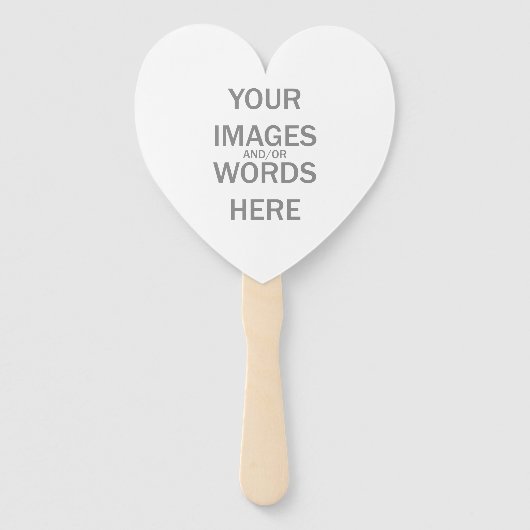 Éventail do-it-yourself (Options de forme) - (Dos)