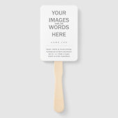 Éventail do-it-yourself (Options de forme) - (Devant)