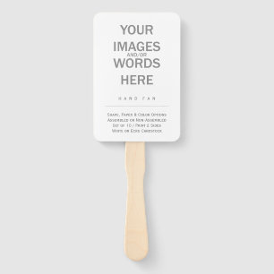 Éventail do-it-yourself (Options de forme) -