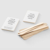 Éventail do-it-yourself (Options de forme) - (Non-assemblé)