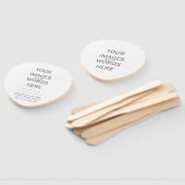 Éventail do-it-yourself (Options de forme) - (Non-assemblé)