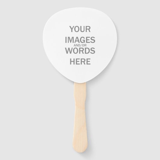 Éventail do-it-yourself (Options de forme) - (Dos)