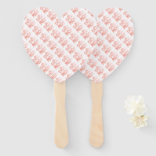 Éventail Dog (Devant et derrière)