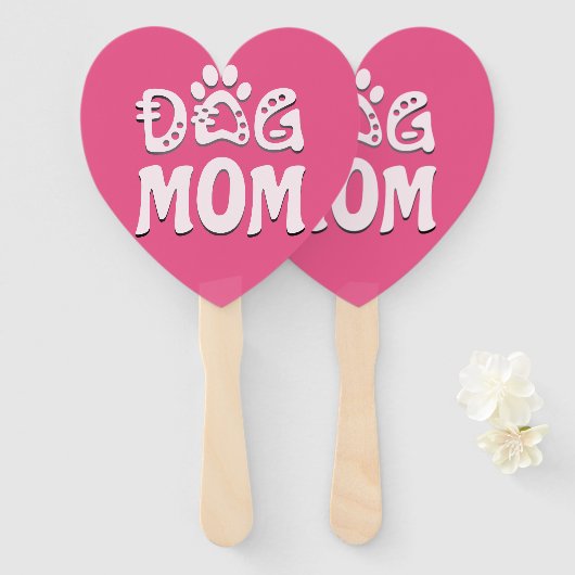 Éventail Dog (Devant et derrière)