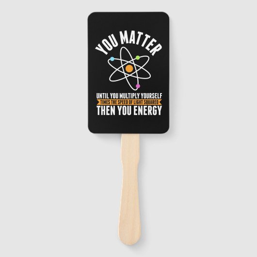 Éventail Don de scientifique | La science physique (Devant)